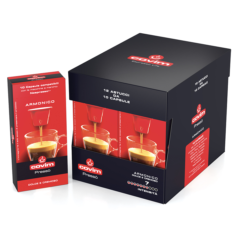 Ковим кафе капсули Армонико 10 бр. NESP система